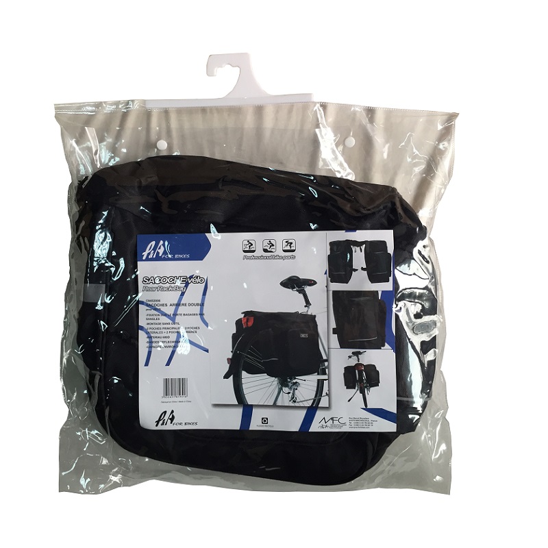 600D with Printing Bicycle Rear Bag HBG066