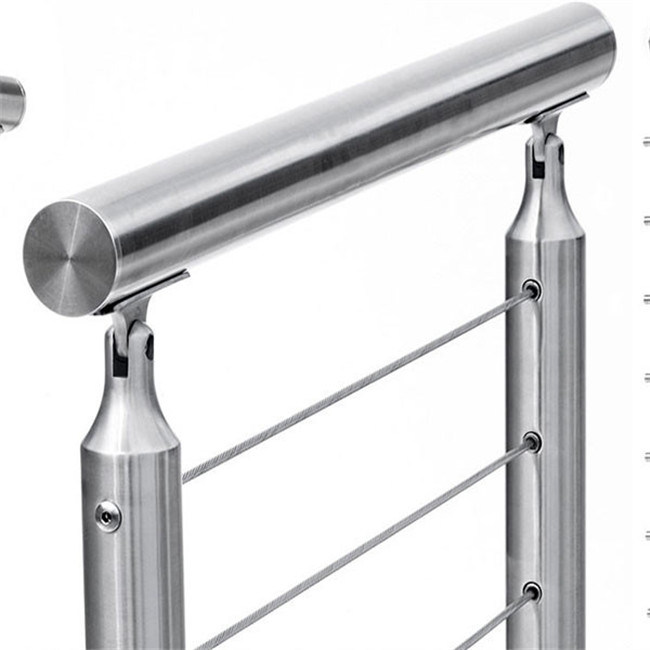 Strong Stainless Steel Adjustable Stainless Vertical Handrail Brackets
