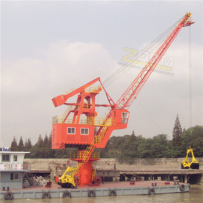 Best selling floating crane with high quality and comparative price for sale