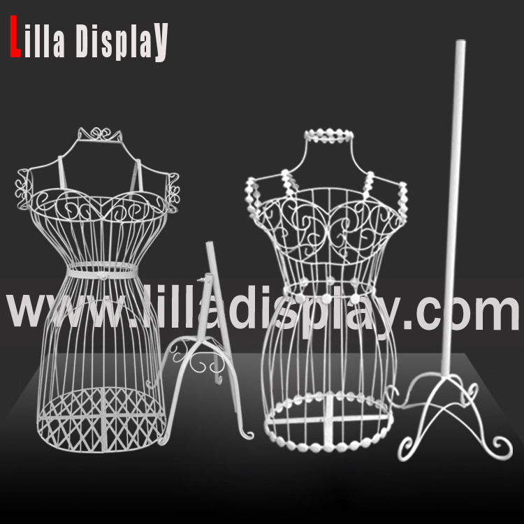 Lilladisplay Female Wire MannequinDummy Dress Form For Fashion Shop w1