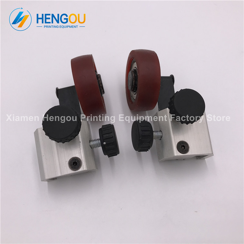 1 Pairs printer parts G40 426428429 L440 delivery rubber wheel for KOMORI printing machine parts
