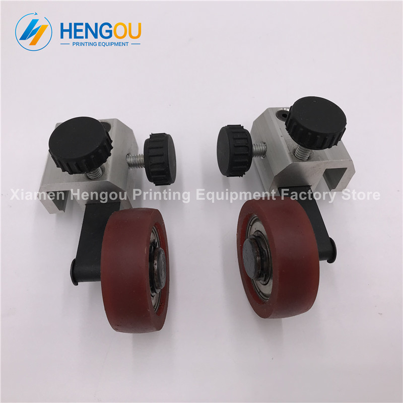 1 Pairs printer parts G40 426428429 L440 delivery rubber wheel for KOMORI printing machine parts