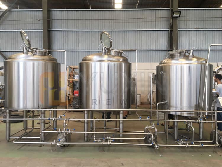 2000l 3000l commercial bright beer tank for sale