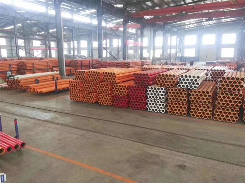 56 ST52 Concrete Delivery PipeSingle Hardened Pipe