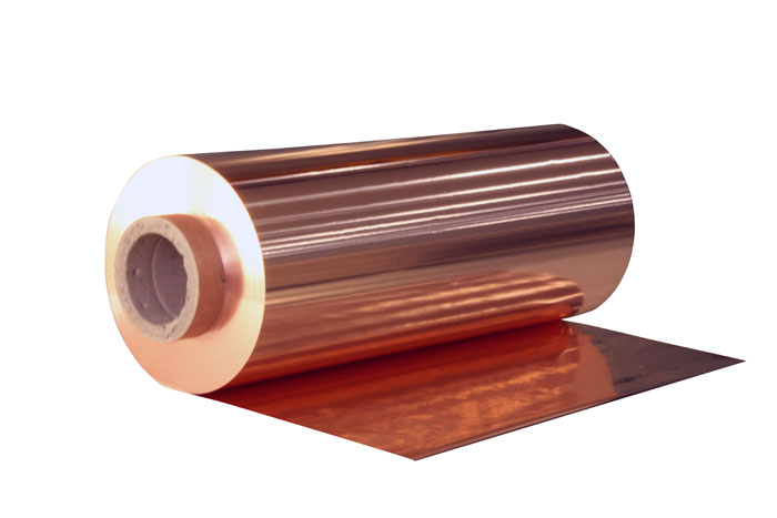 Rolled Copper Foil for Negative Current Collector of Liion Battery