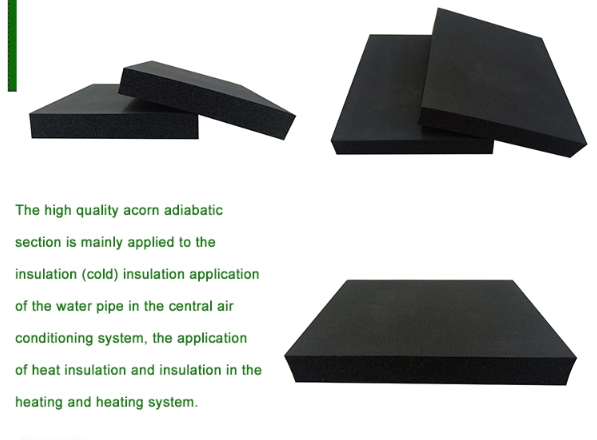 best isolate water vapor rubber foam sponge insulation for ventilation pipe