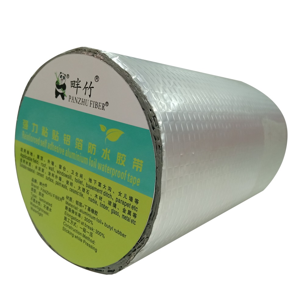 high quality selfadhesive Aluminium lamination butyl tape caulk with waterproof and sealing performance on the surface