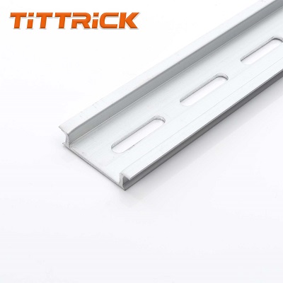 Higher quality 35mm standard Aluminum DIN Rails Light rail