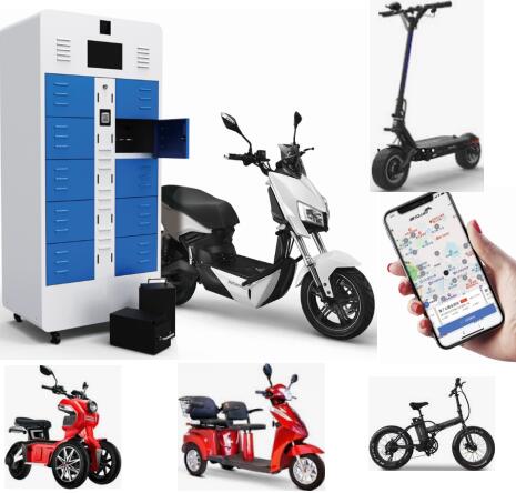 Electric Scooter Battery Intelligent Charging Cabinet