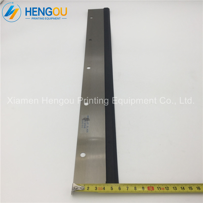 10 Pieces Heidelberg Printing cleaning sheet 500x60x05mm 5 holes Wash up Blade for GTO46 machine 42010180
