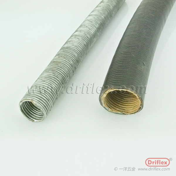 PVC Covered Waterproof Type flexible metallic conduit Plica tube