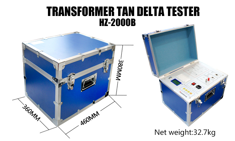 10kv Automatic Power Transformer Dielectric Loss Capacitance and Tan Delta Tester