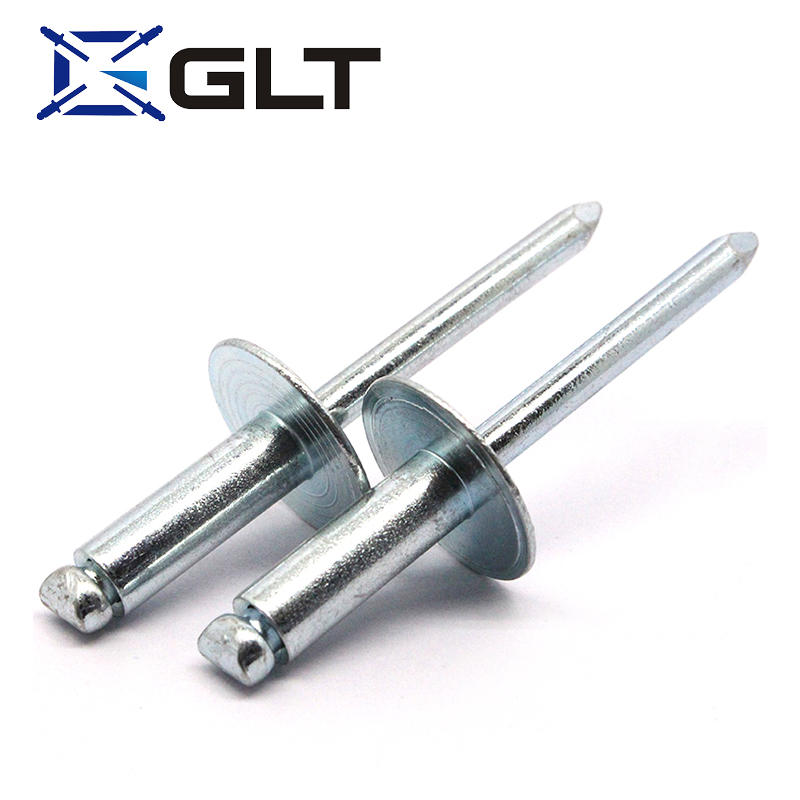 manufacturer custom steel large fhead open end blind rivet