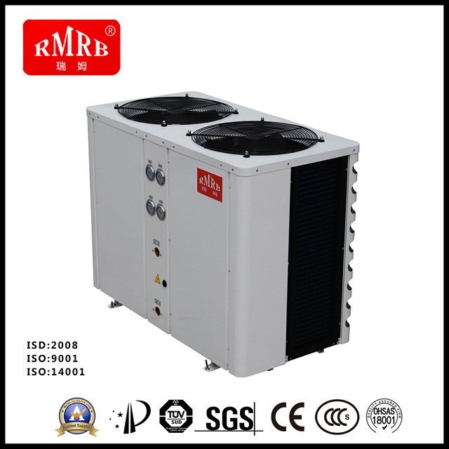38kw constant temperature heat pump system for worker dormitory