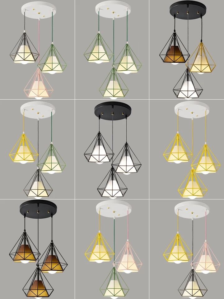 Whole house nord Europe style lamps and lanterns set meal originality individual character sitting room lamp contracted