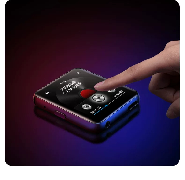 Brand New Fullscreen MP3 Walkman Student Bluetooth Music Player 1pcs drop shipping