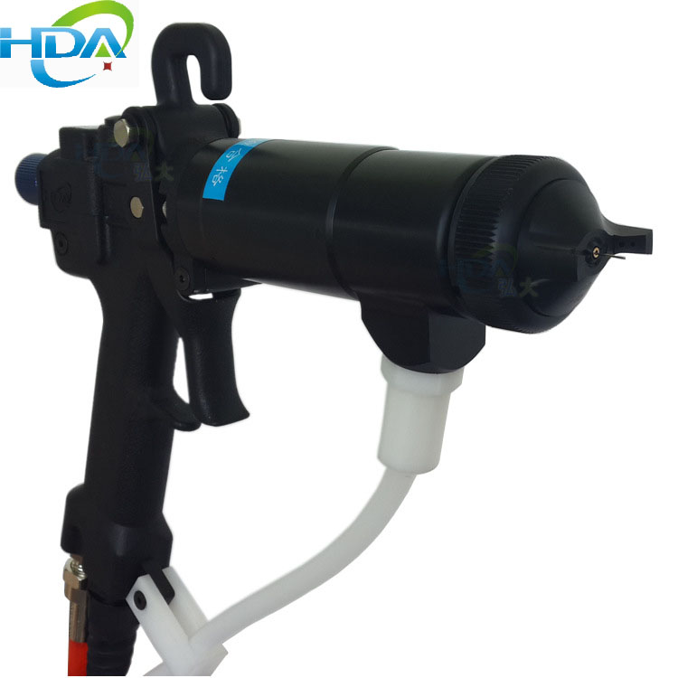 Electrostatic paint spray gun nozzles with caliber 08 12 15