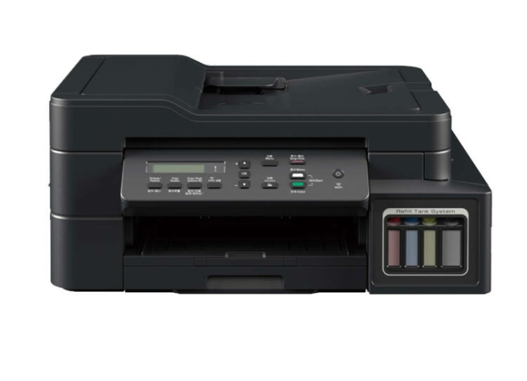 Color CISS inkjet machine WiFi wireless copy scanning multifunction printer