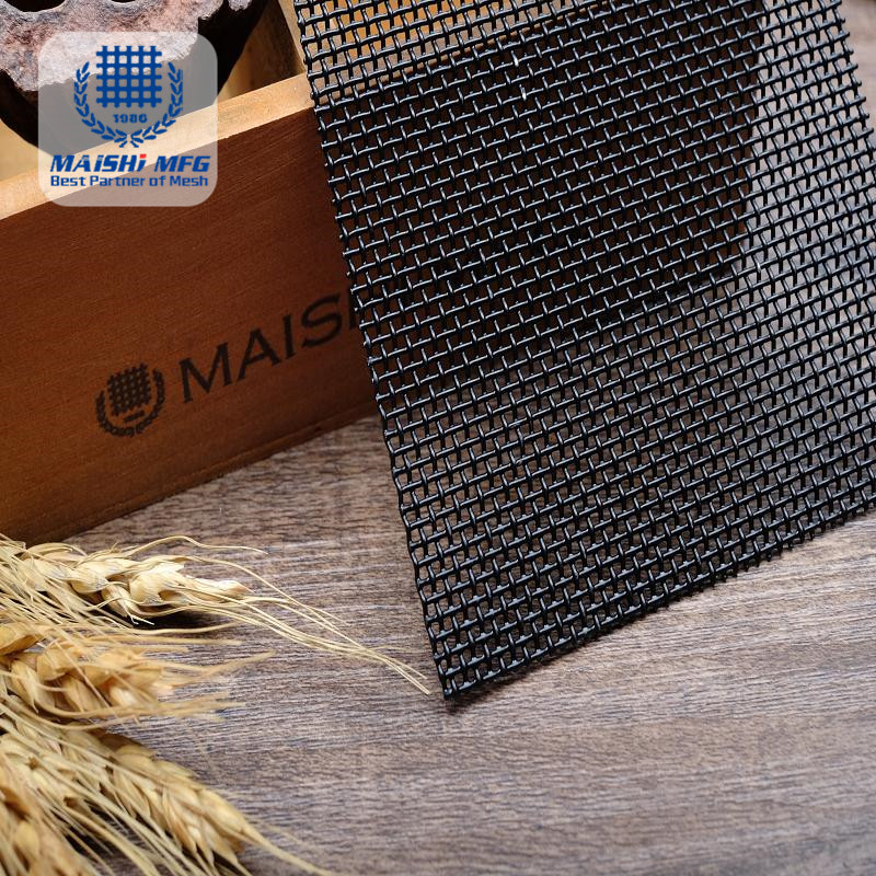 High tensile 316 stainless steel security wire mesh screen