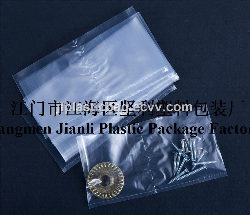 LDPE flat poly bag for multiple storage uses