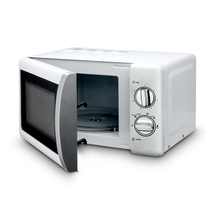 20L microwave oven with timer auto cook and defrost