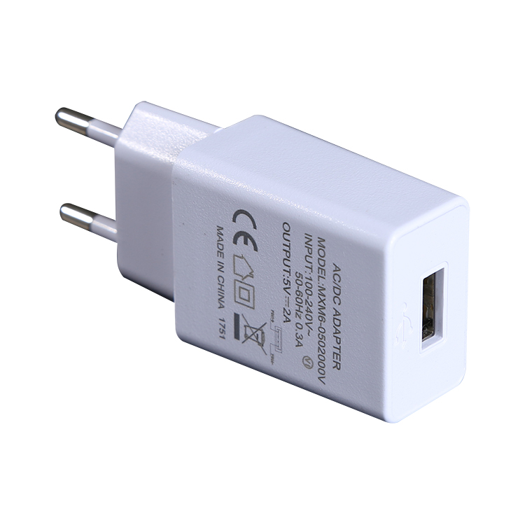 5V1A 2A European universal USB Chargers with CE GS approved phone travel Charger