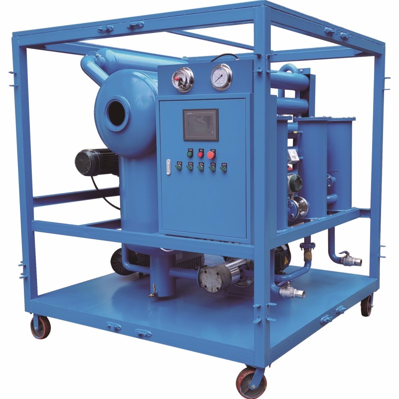 Weather Proof Canopy Enclosed Mobile Type Insulating Oil Treatment Machine Dielectric Fluids Filter System