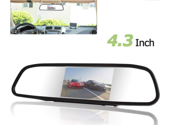 43 inch rear view mirror monitor