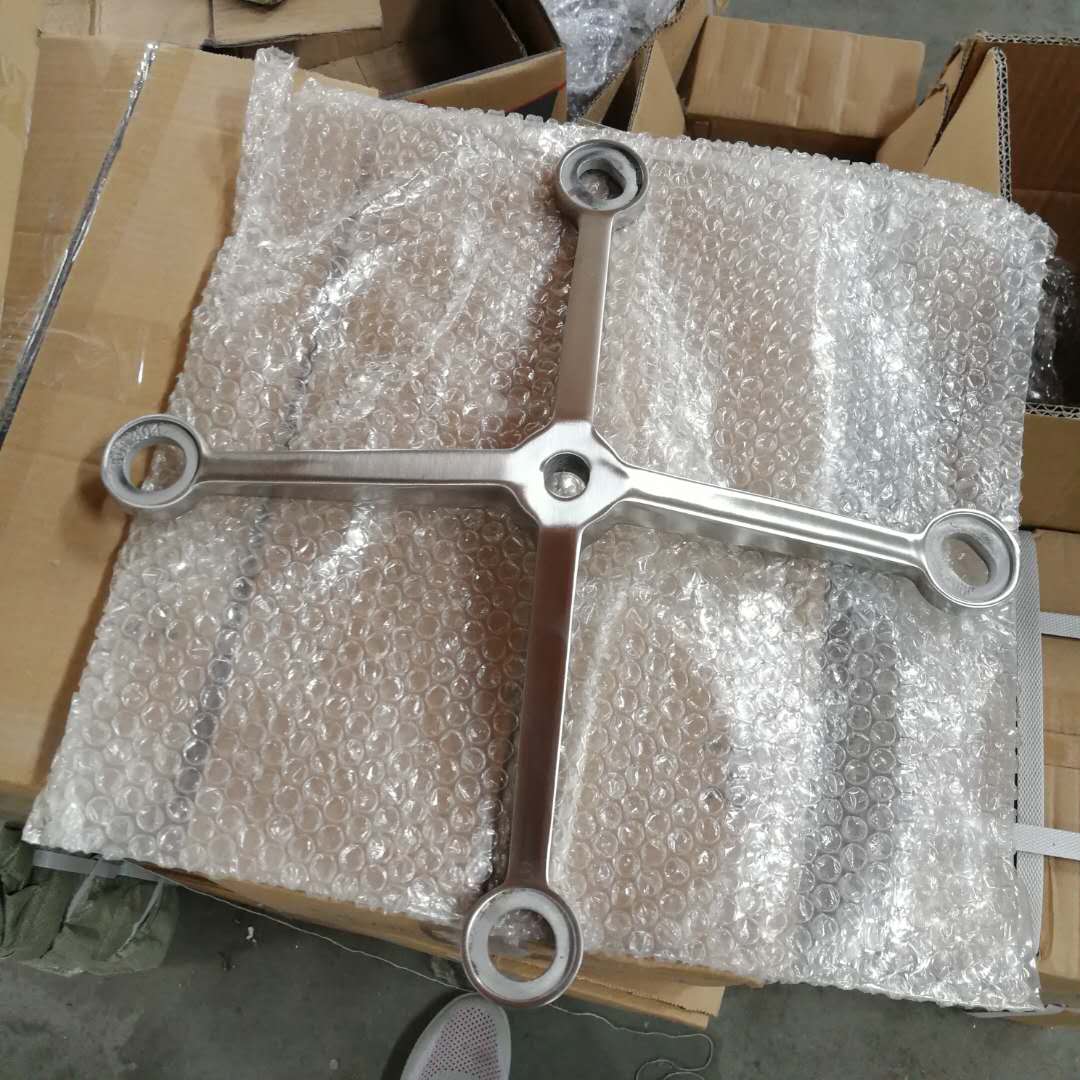 Stainless Steel Glass Spider Fitting 4 arm