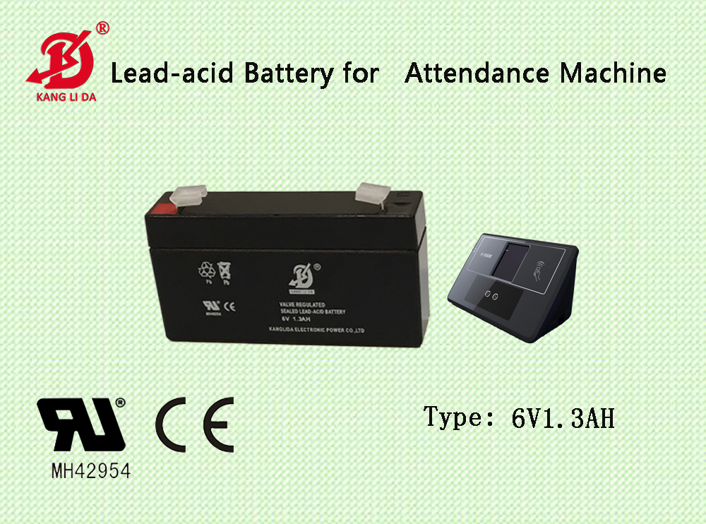6v13ah kanglida free maintenance lead acid battery for alarm