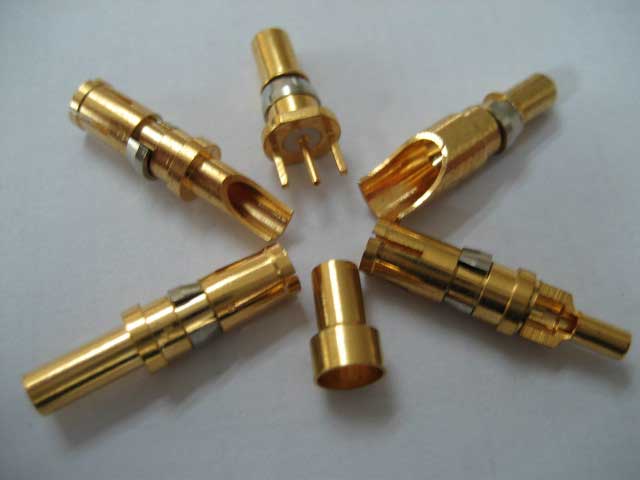 machined parts PIN contact connectors