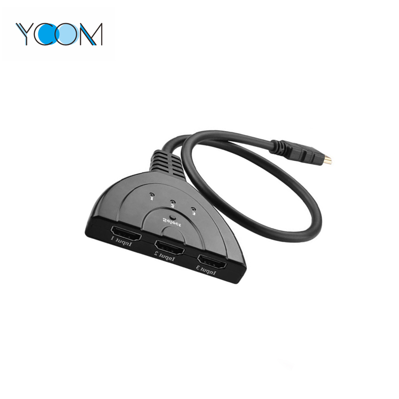 HDMI 14 Switch Pigtail 3 Ports Full 1080P