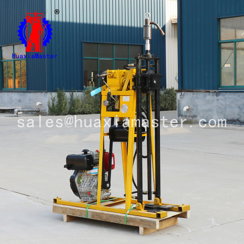 Light hydraulic core drilling rig50meters rock core sampling drilling rig water well drill machine for sale