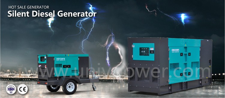 UNIV hot sale Denyo design 10kva small silent diesel generator with cheap price