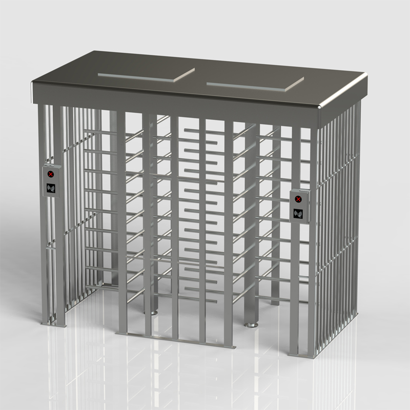 RFID stainless steel automatic full height turnstile gate