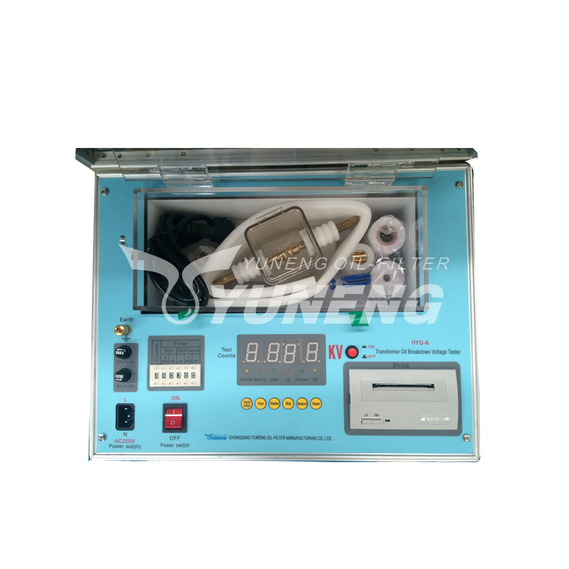 100KV Automatic Transformer Insulation Oil BDV Dielectric Strength Tester