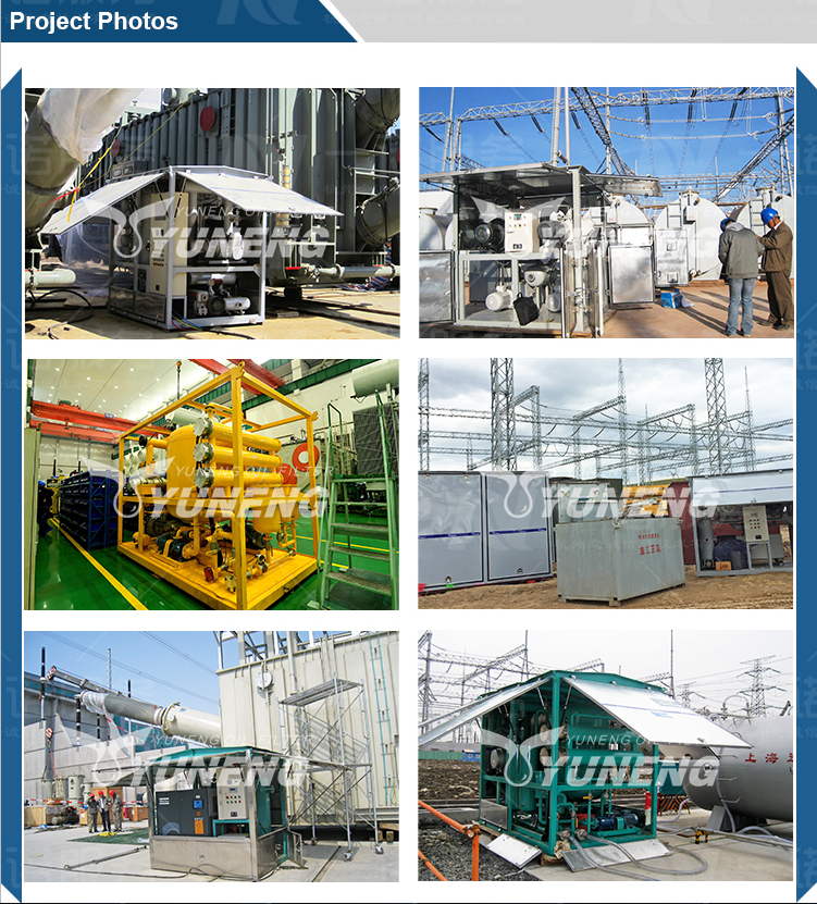 Including Fixed Close Type and Mobile Trailer Mounted Type Electric Transformer Oil Purifier Equipment