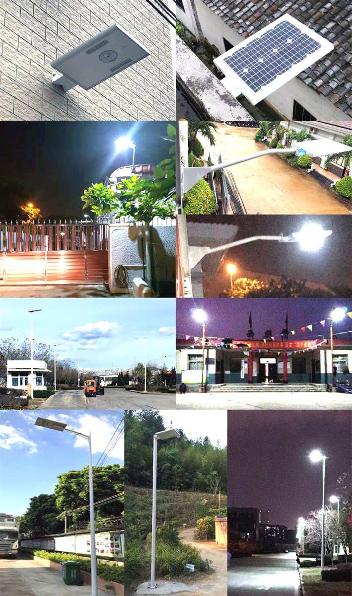 60W Integrated all in one Solar Street Light