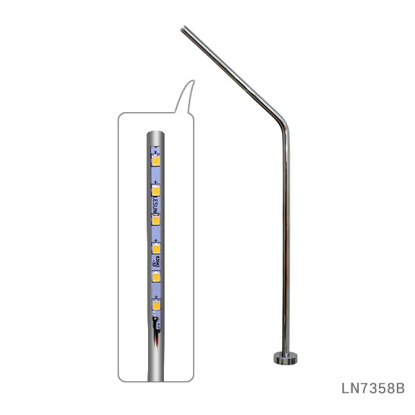 Very slim mini 3W LED standing showcase display light for jewelry store LN7358B