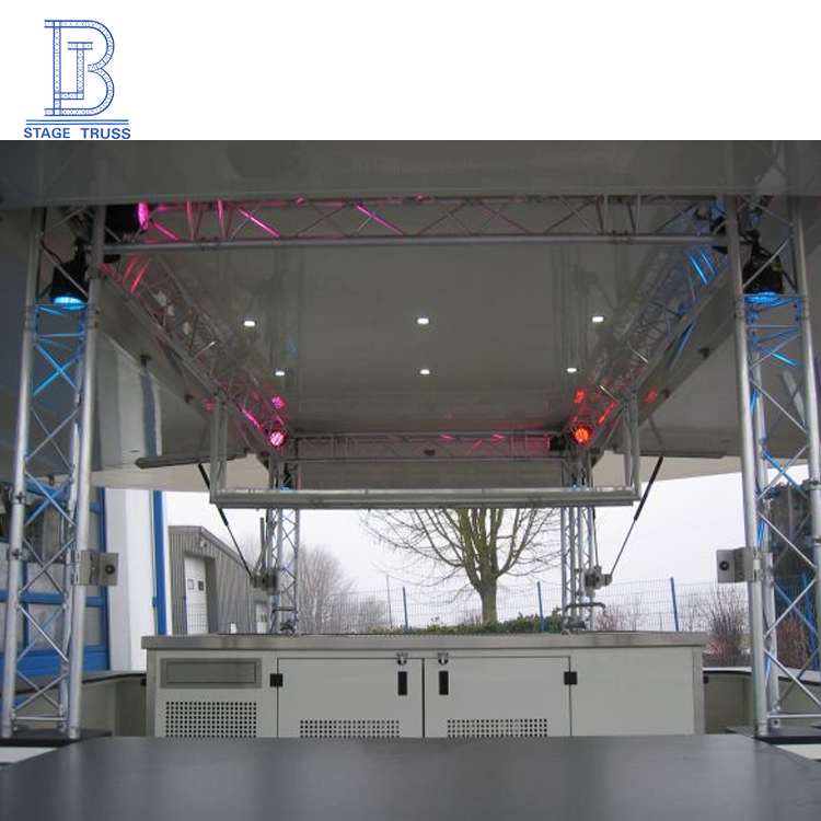 290mm Outdoor Aluminum Stage Frame Truss Structure Design