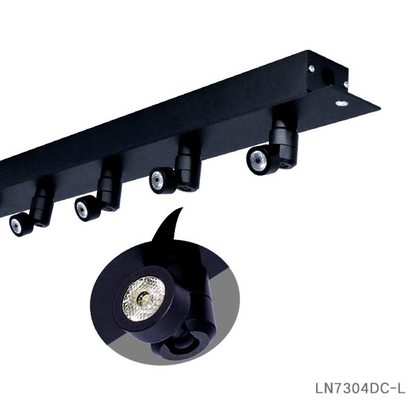 Tailor make 5W DC12V LED showcase cabinet spotlight recessed LN7304DCL