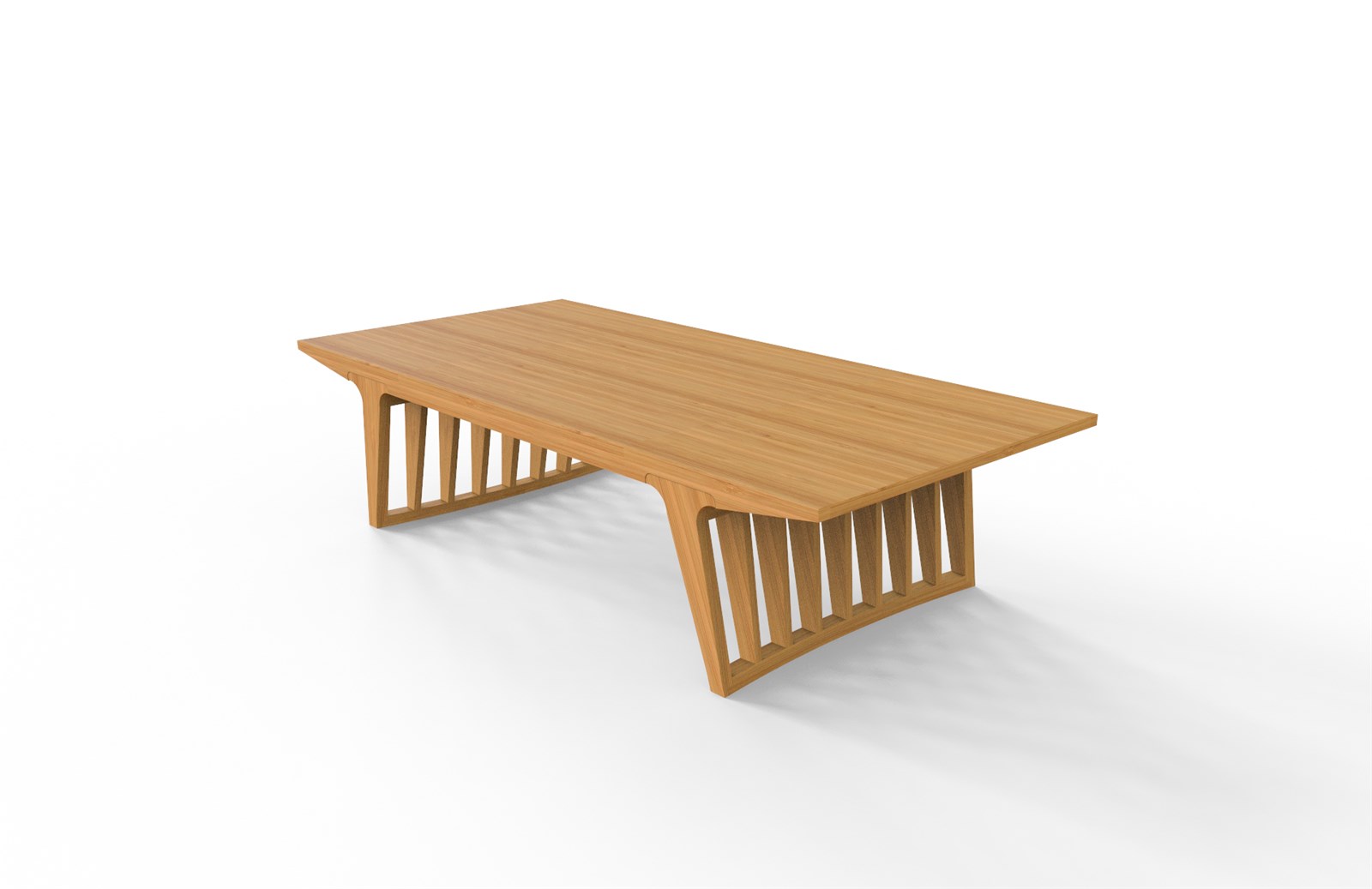 Alta Solid bamboo coffee table