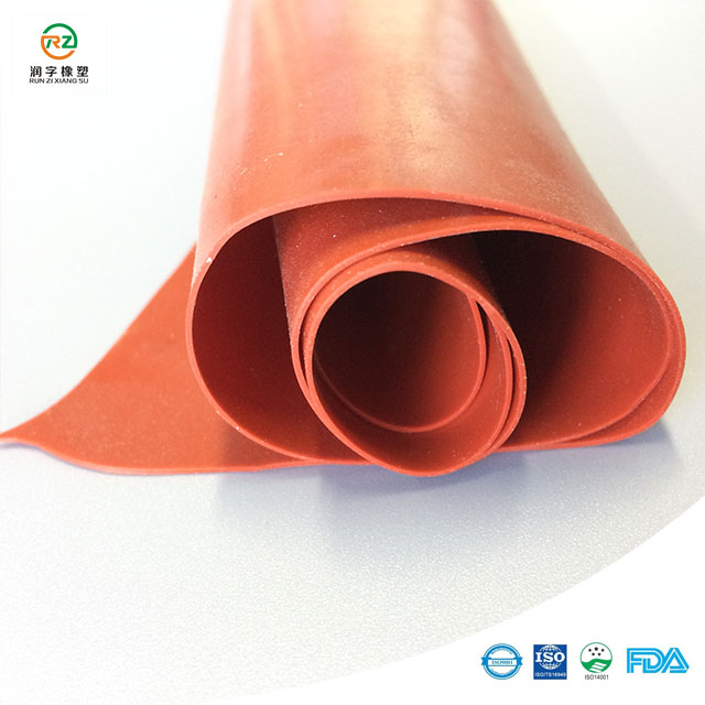 red silicone rubber sheet 1mm silicone rubber sheet in rolls