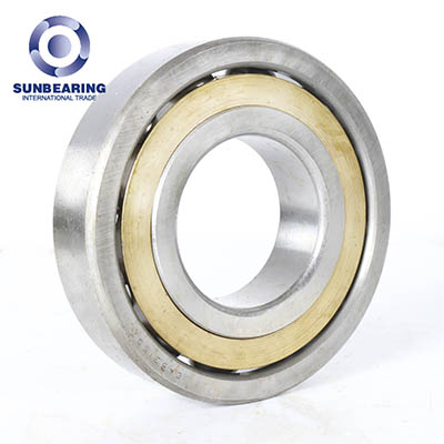 SUNBEARING Angular Contact Ball Bearing 7204C Silver 204714mm Chrome Steel GCR15