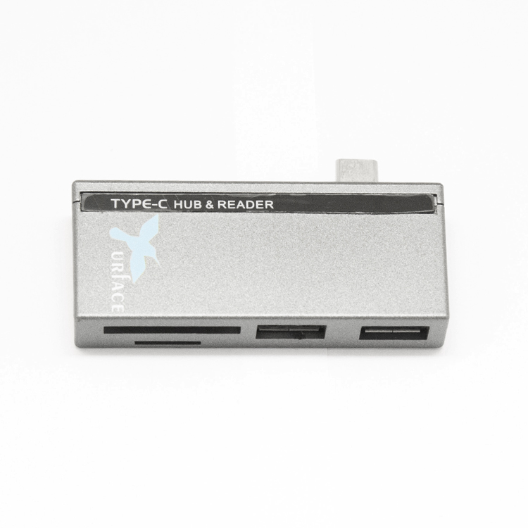 6 in 1 Portable Space Aluminum Dongleusb typec hubUSB30 SDTF Card ReaderCompatible for MacBook Air Pro