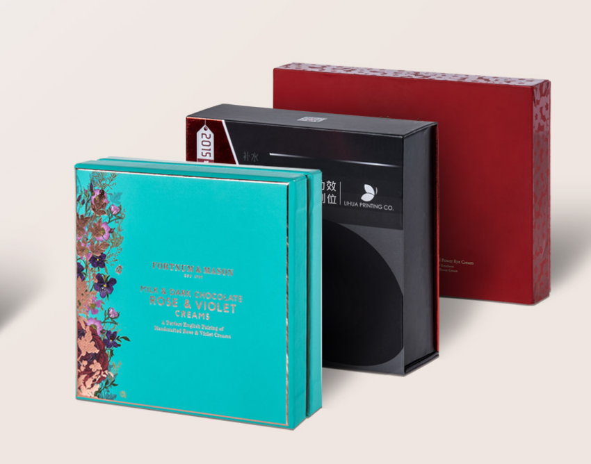 Kinds of Beautiful Cosmetic Packaging Boxes