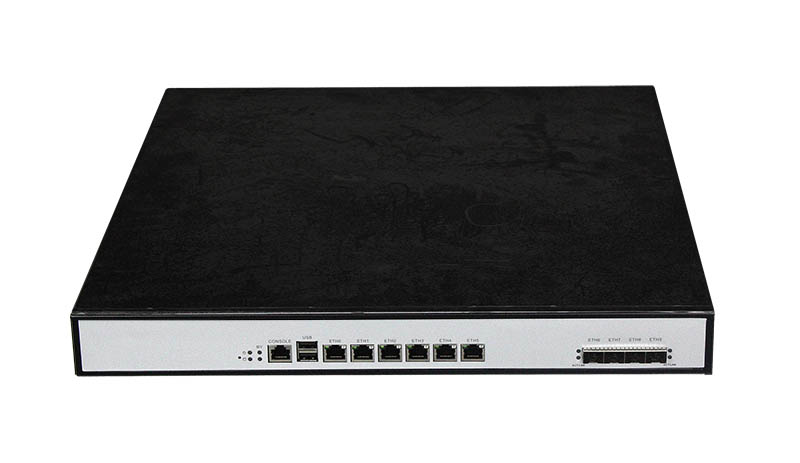 1u Network Security Appliance with Motherboard 6 or 10 Gbe Network Ports