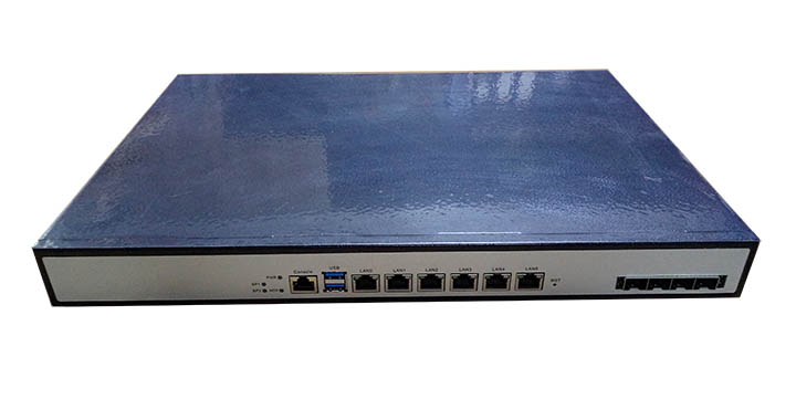 1u Network Security Appliance with Motherboard 6 or 10 Gbe Network Ports