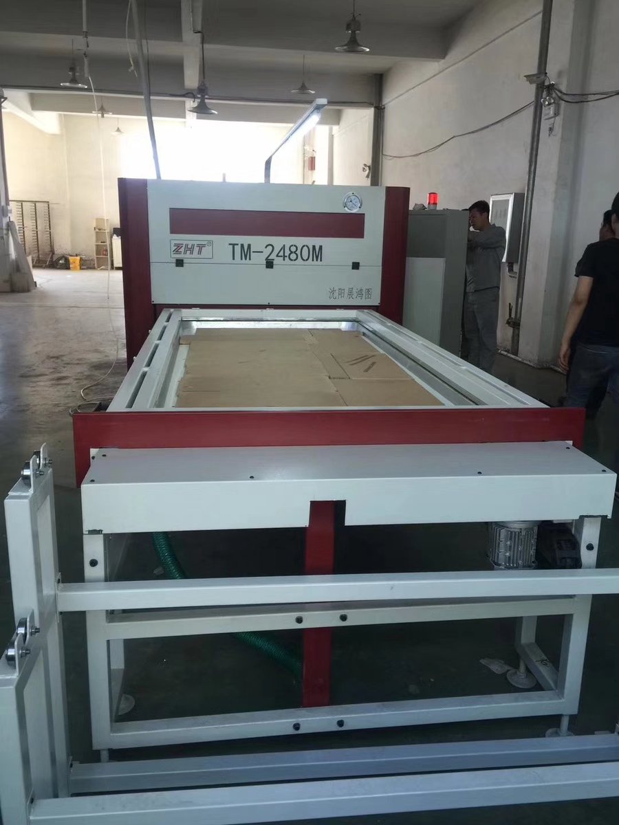 TM2480M vacuum membrane press machine Zhanhongtu Factory