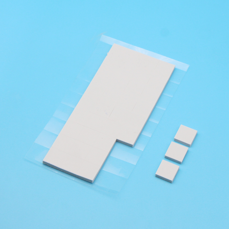 12Wmk 6mm Thermal Conductive Silicone Rubber Insulating Pad for Air Gap Filling